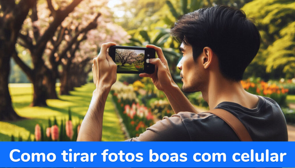 Como tirar fotos boas com celular